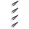 FOMIYES Pcs Stainless Steel Eyebrow Tweezers Automatic Retractable Precision Kit
