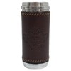 Orobianco ORA-001 Portable Ashtray, Brown, Ashtray, Smoking Goods, Genuine Leather,
