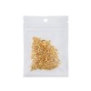500 Pcs Crimp Beads for Jewelry Making - 18K Gold