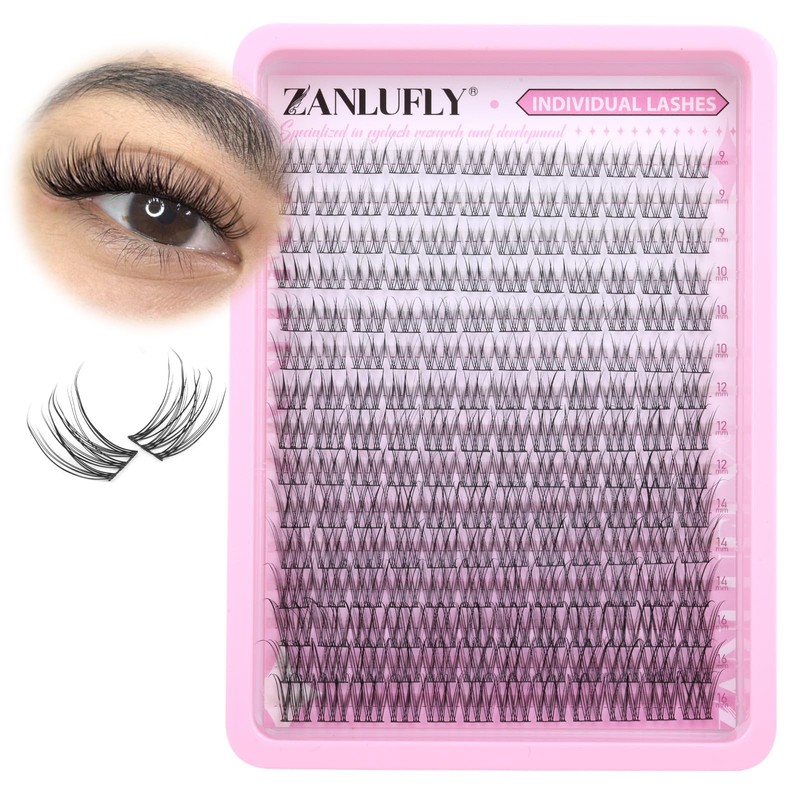 Lash CLusters Wispy Eyelash Clusters Natural Lash Extensions C Curl