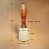 OWDEN Professional Leather Carving Hammer Nylon Head with Leather Grip