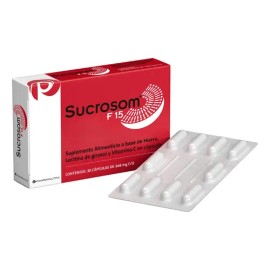 Sucrosom F 15 Suplemento Alimenticio Capsulas 30 Capsulas Sabor Sin Sabor