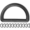 Your Day Mate Hard Plastic D Rings D Ring Without