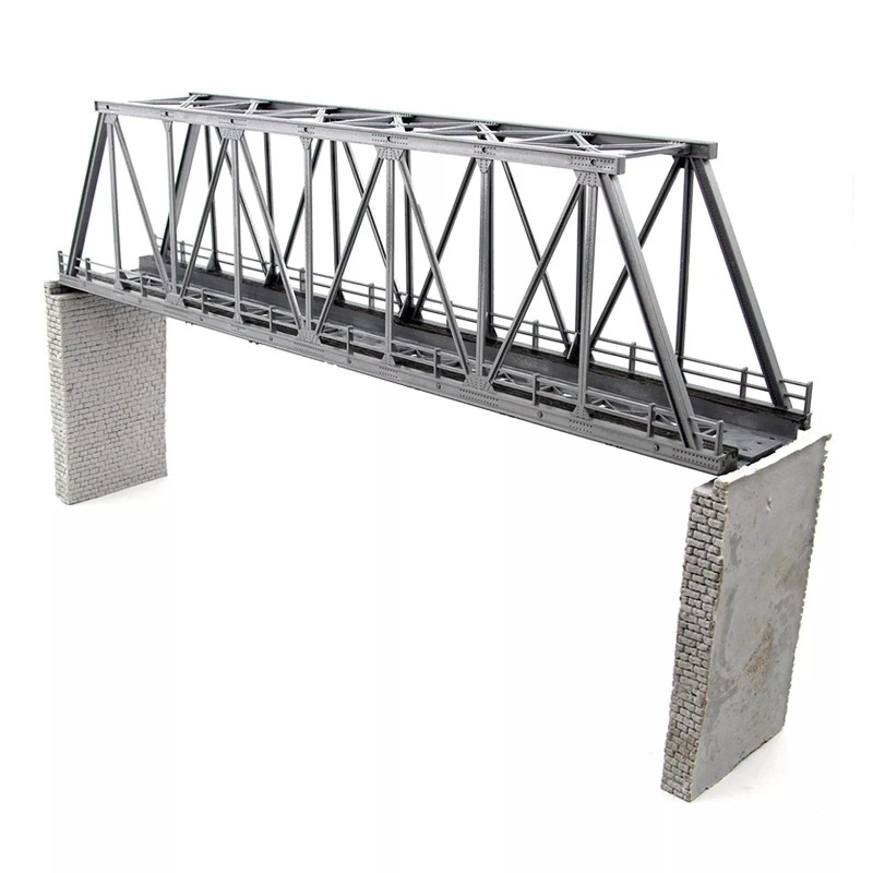 Evemodel HO Scale Model Truss Bridge Kit for Model Track