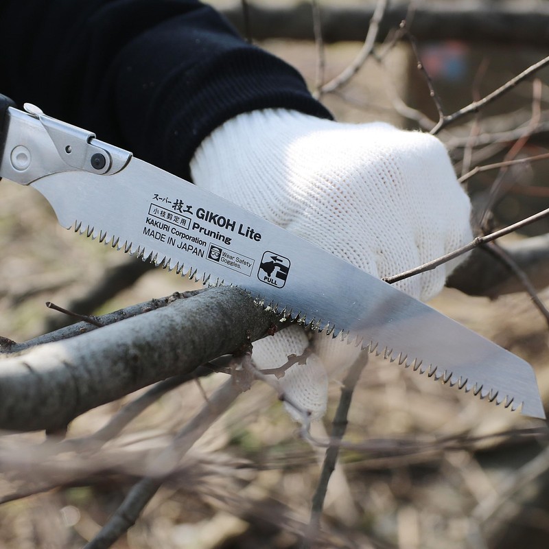 KAKURI Japanese Hand Saw [Tree Pruning] 8-1/4" Japanese Pull Saw
