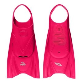 Voit Aletas Cortas de Natación para niños, cómodas de Silicona, Aletas para Nadar o bucear, Talla M Color Rosa neón