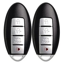 Key Fob Replacement Fits for Nissan Altima 2007 2008 2009 2010 2011 2012 Maxima 09-2013 2014 Murano 370Z Infiniti EX35 FX35 G37 G25 Smart Proximity Keyless Entry Remote Control KR55WK48903 KR55WK49622