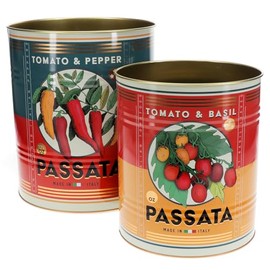 Rex London XL Passata storage tins (set of 2)