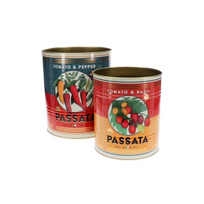 Rex London XL Passata storage tins (set of 2)