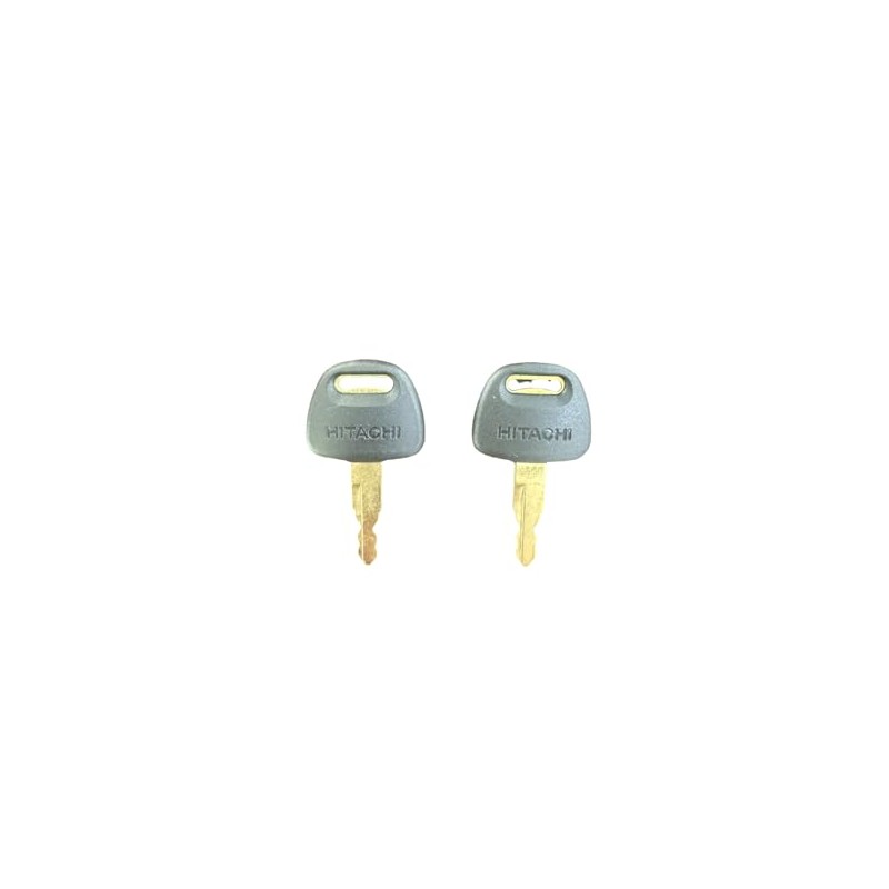 2X 4X Ignition starter key Replacement for Hitachi & Hitachi