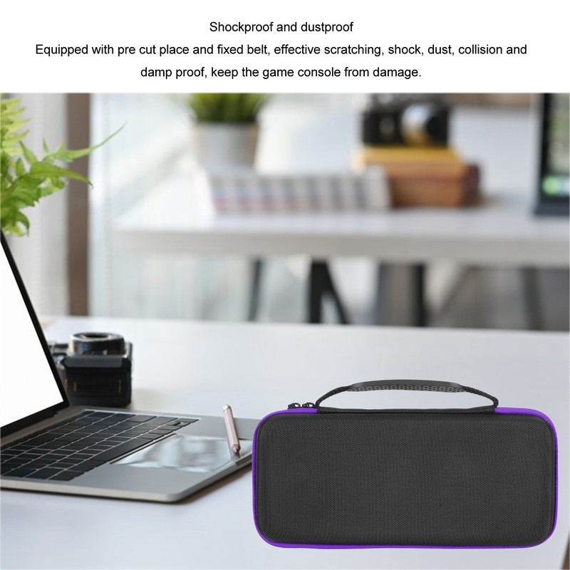 Handheld Game Console Carrying Case EVA Shockproof Portable Storage Bag