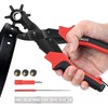 XOOL Precision Leather Punch for Detailed Hole Work with Six-Stage