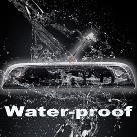 G-PLUS Full LED 3rd Third Brake Cargo Lights Assembly 2014-2018 Compatible with Chevy Silverado & GMC Sierra 1500 2500HD 3500HD Rear High Mount Stop Lamp