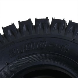 Unbranded 4pc 3.00-4 300-4 10" x 3"  260x85 Tire & Tube Electric Scooter Pocket Bike ATV