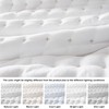 WDCOZY White California Cal King Size Quilt Bedding Sets with