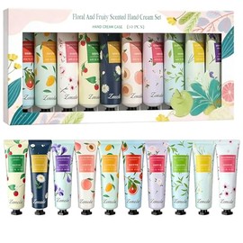 10PCS Crema de Manos Hidratante, Contiene Fragancia de Hierbas, Hidratacin Diaria, Coleccin De Cremas De Nutritivas, Unisexo, Regalo Ideal para un... 