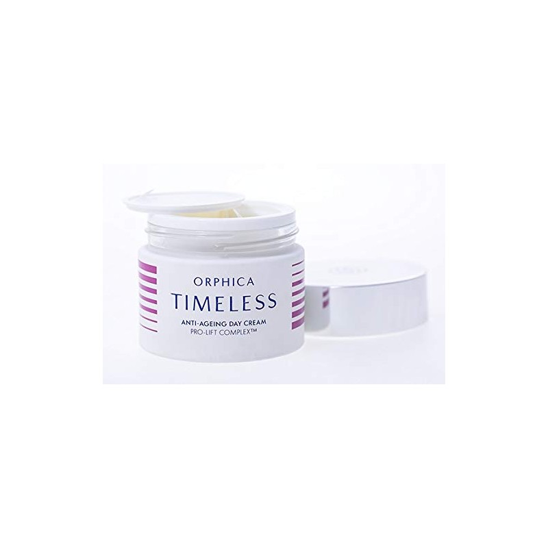 ORPHICA ANTI-AGING TIMELESS Crema de día, triple efecto antiarrugas, piel
