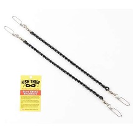 Fish Thief Downrigger Snubber Twin Pack, Black