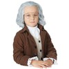 California Costumes Child Benjamin Franklin Wig Standard Silver