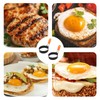 Pack of 2 fried egg moulds, pancake moulds, fried egg