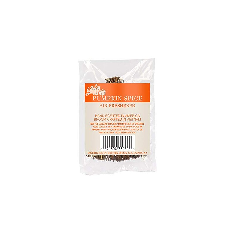 Pumpkin Spice Mini Broom Air Freshener