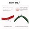 Wacky Worm O-Rings (180/150/120 Packs) – Heavy-Duty Silicone Senko Bait