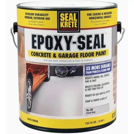 Seal-Krete Epoxy-Seal Concrete and Garage Metallic Armor Gray gal