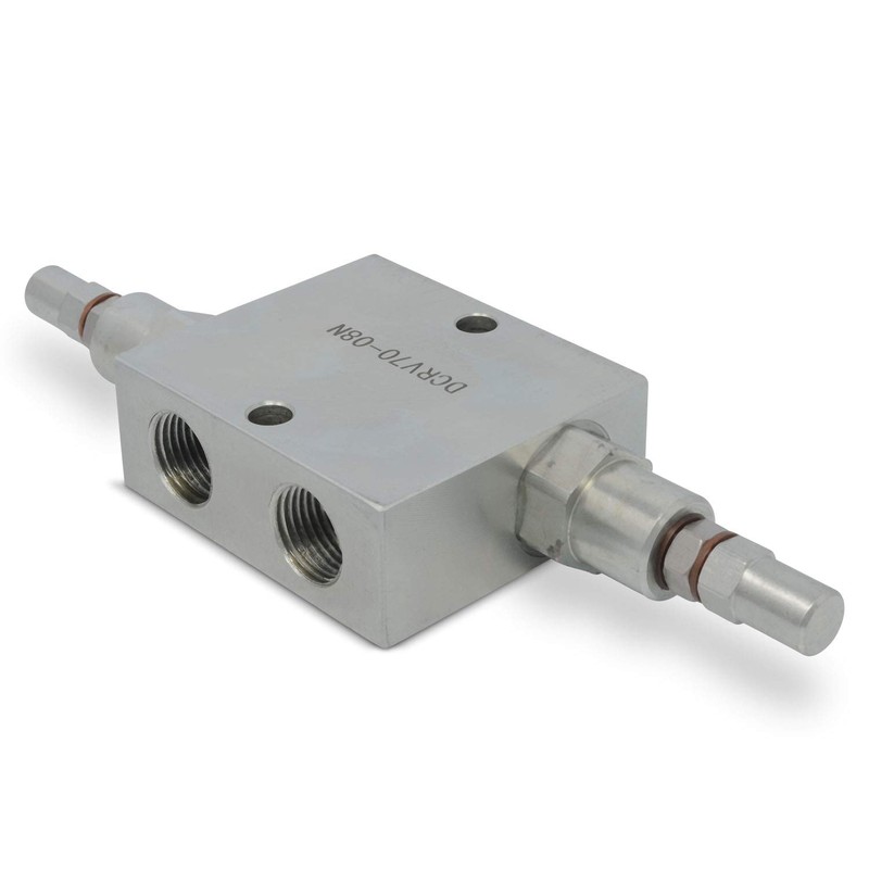 Dual Crossover Hydraulic Relief Cushion Valve, 1/2” NPT Ports, 19