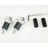 Mini Silver Universal Grip End Cap for 7/8" Handle for