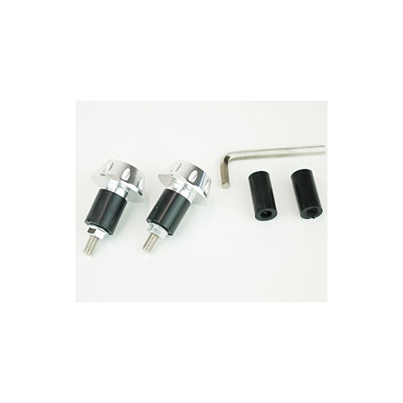 Mini Silver Universal Grip End Cap for 7/8" Handle for