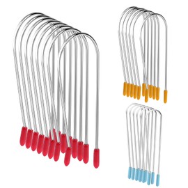 Vin Beauty Hot Curler Clips Replacement Kit, 20 Pieces Stainless Steel for Electric Rollers, Fits 1', 1", ' Size Hair Hot Rollers (8 PCS 1', 6 PCS 1", 6 PCS ')