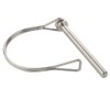2 Pcs Extended Pto Pin, Safety Coupler Pin 1/4" x
