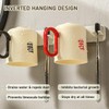 Magnetic Toothbrush Holder with Cup - Wall Mounted No Drilling