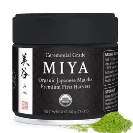 Matcha Konomi Miya Matcha 30 G - Té Verde Matcha Japonés Ceremonial Orgánico Premium En Polvo - Primera Cosecha - Sin Azúcar - Certificado Por Usda Y 