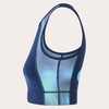 Oakley Womens Pursuit Cropped Top, Blue