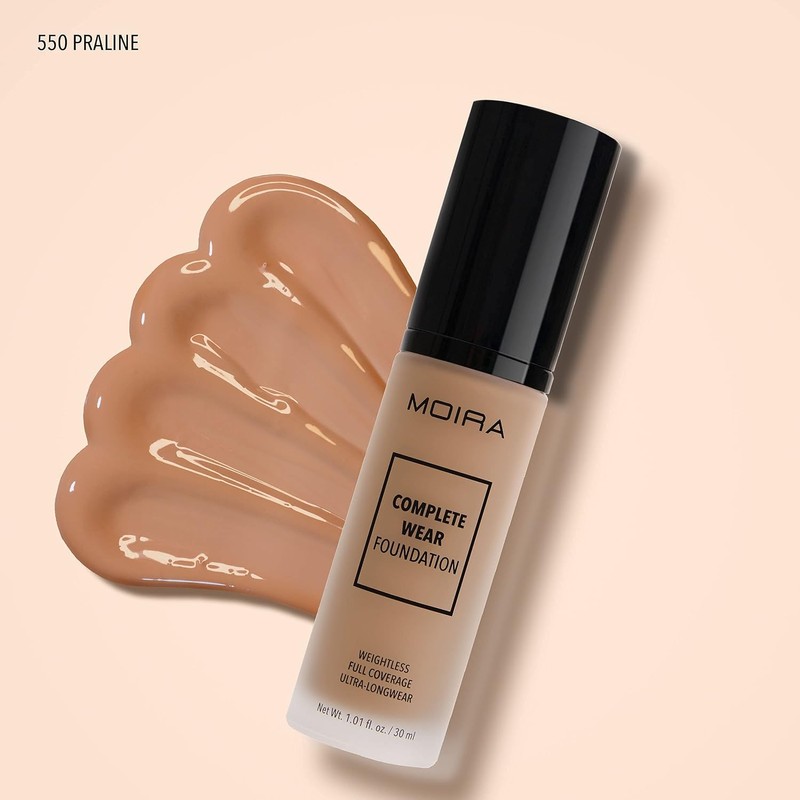 Bases de maquillaje Moira Complete Wear Foundations (CWF550)