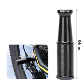 HOUSON Rear Derailleur Protector for Road Bikes & MTBs - 29g 6061 Aluminum Bumper with Multifunctional Mount | Tool-Free Installation