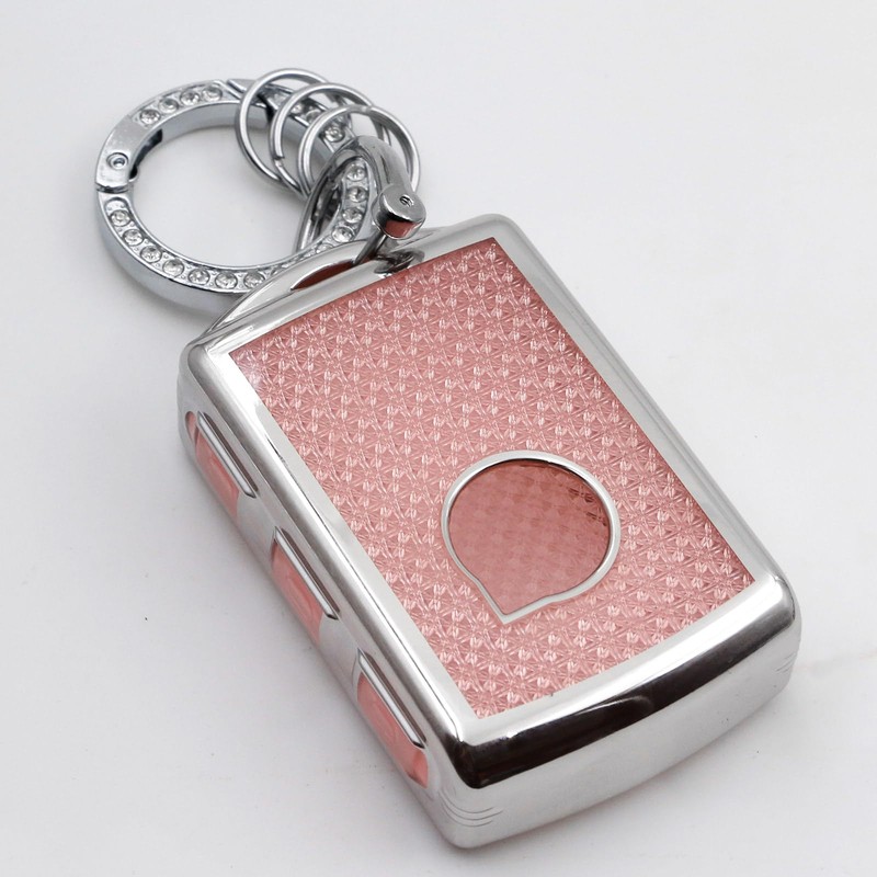 2 Pcs for Volvo Key Fob Cover XC90 XC60 S60