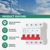Wengart PV Circuit Breaker DC1000V 4-Pin 16A DC Miniature Circuit