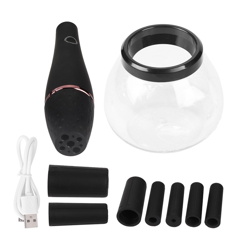 USB Charging Makeup Brush Cleaner Set Electric Cosmetic Cleaning Tool