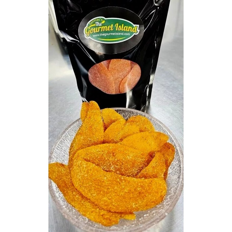 Sanmac Foods Dried Spicy Chamoy Mango Slices - 5LB