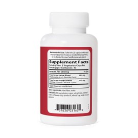 NESS Enzymes GI Relief #6 90 caps