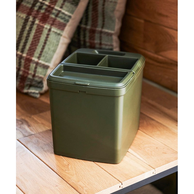 GORDON MILLER 1739744 Olive Drab Car Dust Box with Drink