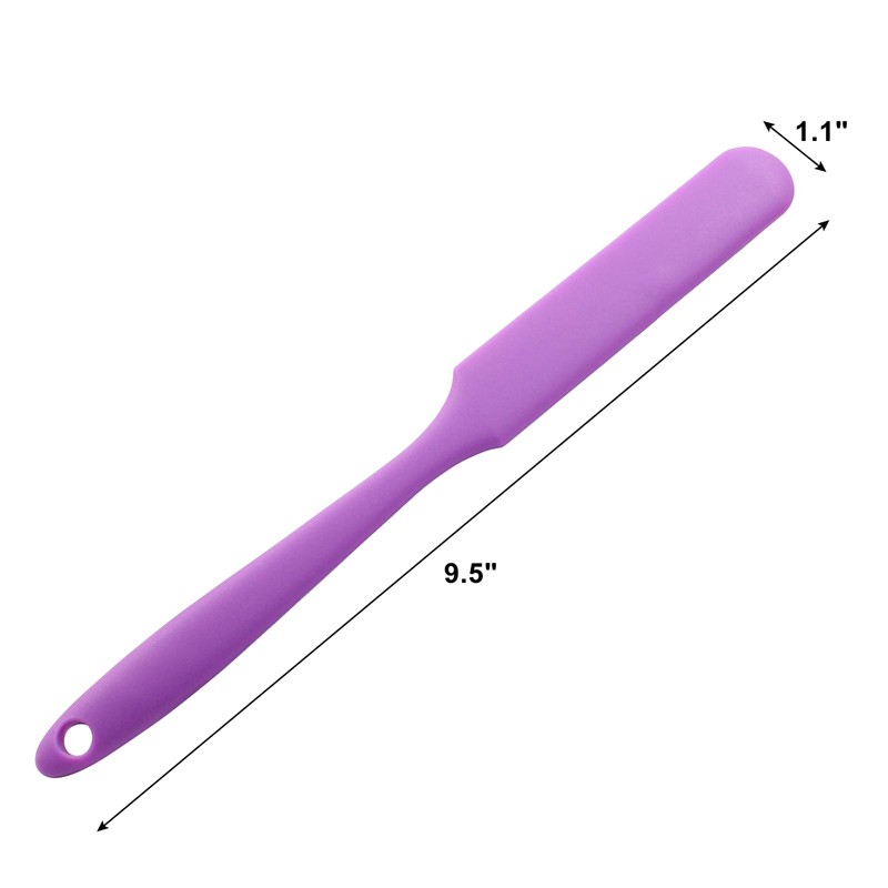 Coufce 3 Pieces Silicone Waxing Spatula Non Stick Wax Spatulas