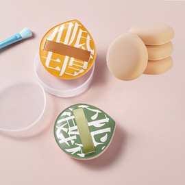 Yumei Global Partners [With Case] Baby Bottom Puff XL Size Mochi Puff