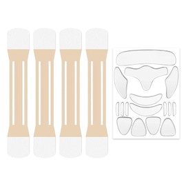 4-Piece Neck Stripe And 1-Piece Face Stripe, Reusable, Skin Care Supplies, Beauty Accessories.