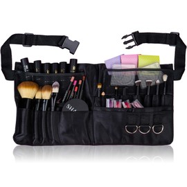 SHANY Cosmetics Professional Cotton Makeup Apron with Makeup Artist Brush Belt, Light Weight, 8 Ounce