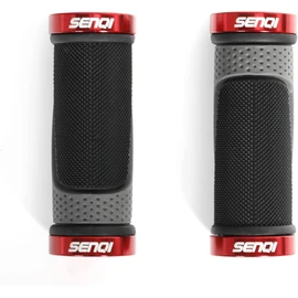 S SENQI Bicycle Grip Handle Grip, Anti-slip Rubber Lightweight for MTB BMX, Mountain Bike, Folding Bicycle, Cross Bike, 5.1 & 5.1 inches (130 mm) & 5.5 inches (130 mm) & 3.5 inches (90 mm) & 3.5 inches (90 mm) & 3.5 inches (90 mm) Inner Diameter 0.9 inches (22.2 mm)