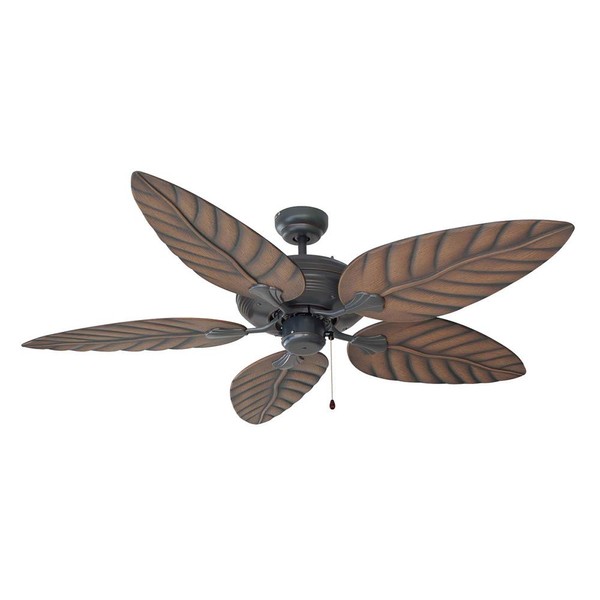 Design House 154104 Martinique Indoor/Outdoor Ceiling Fan 52", Oil Rubbed Bronze