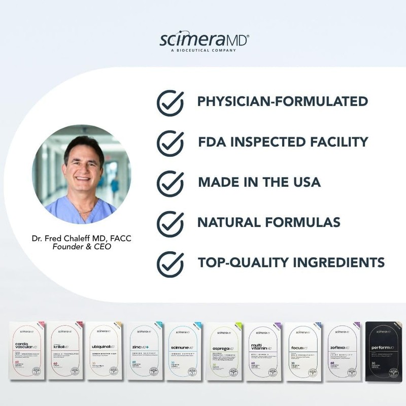 ScimeraMD® Asprega ProPac Probiotics and Prebiotics Supplement for Digestive Health